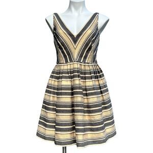 J. Crew Factory Fit And Flare Sleeveless Mini Dress New Size 2